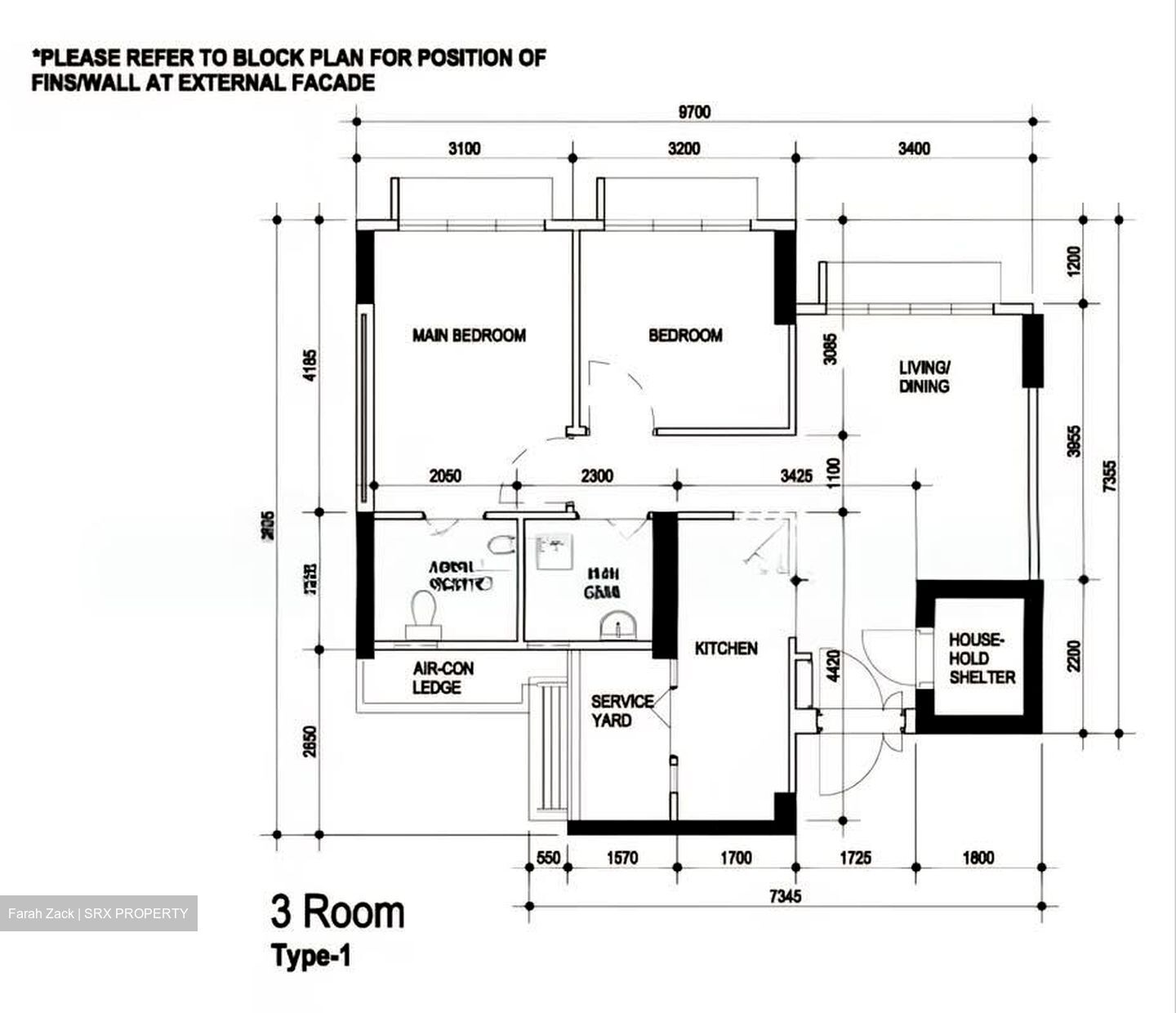 Blk 114B Alkaff Oasis (Toa Payoh), HDB 3 Rooms #574542431